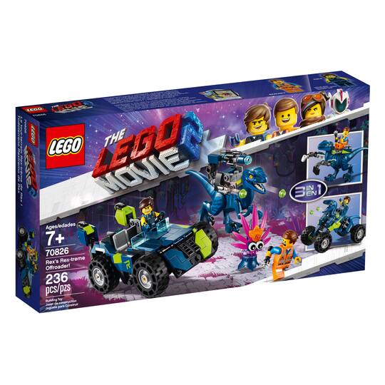 Lego The Lego Movie 2 Rex S Rex Treme Offroader